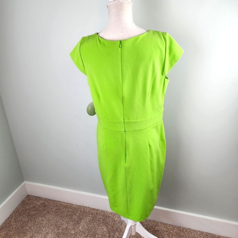Emma AND MICHELLE WOMEN'S SHIFT DRESS WITH ZIPPERS ON BOTTOM FRONT SIZE 14 - Picture 6 of 10